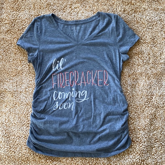Firecracker Maternity Top